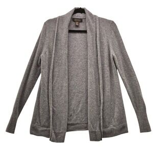 Tahari‎ Cashmere Cardigan Sweater Dusty Blue Large